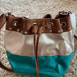 NWT Small Bucket Crossbody Bag